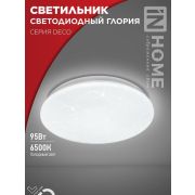 Светильник светодиодный DECO ГЛОРИЯ 95Вт 6500К 10000лм 230В 483х67мм IN HOME 4690612058627