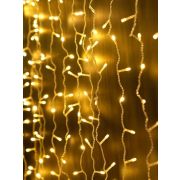 Гирлянда «Занавес» LDCL720-WW-E 720 тепл. Бел. светодиодов 2.4х2м 24 нитей соединяемый до 8шт для помещений SHLights 4690601045294