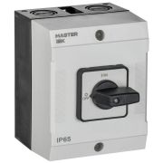 Переключатель кулачковый 80А (сх. 10) в боксе стандартная рукоятка IEK MI-CS20-080-010