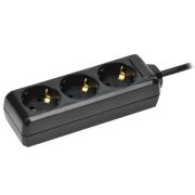 Удлинитель 3х5м с заземл. 16А IP20 У03 250В ПВС 3х1 черн. IEK WYP10-16-03-05-Z-K02